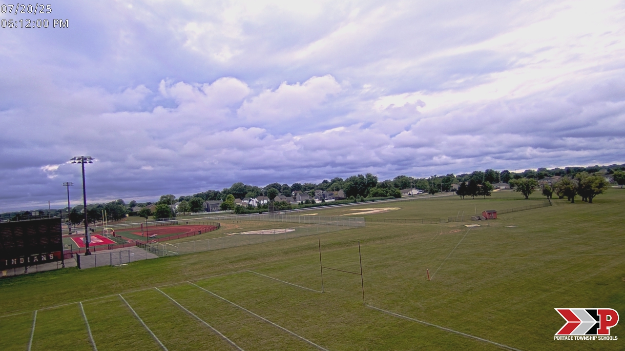 Thumbnail for current weather camera view from Portage Township Schools in Portage, Indiana