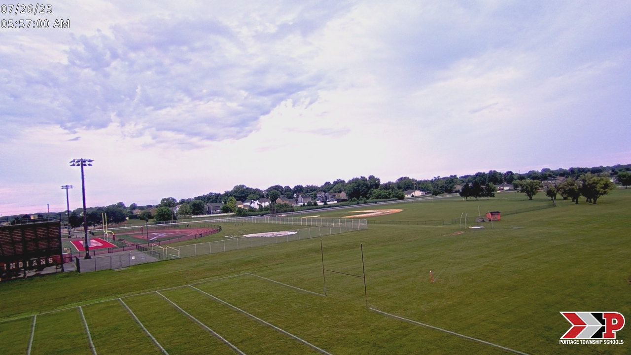 Thumbnail for current weather camera view from Portage Township Schools in Portage, Indiana