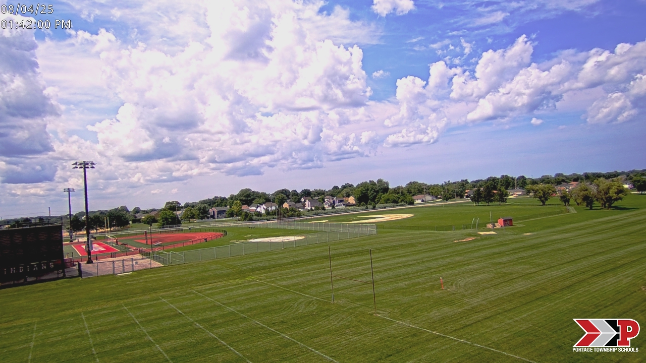 Thumbnail for current weather camera view from Portage Township Schools in Portage, Indiana