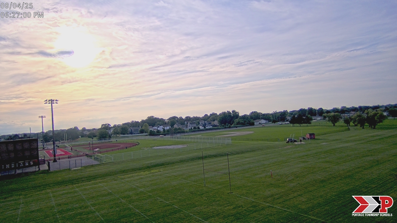 Thumbnail for current weather camera view from Portage Township Schools in Portage, Indiana
