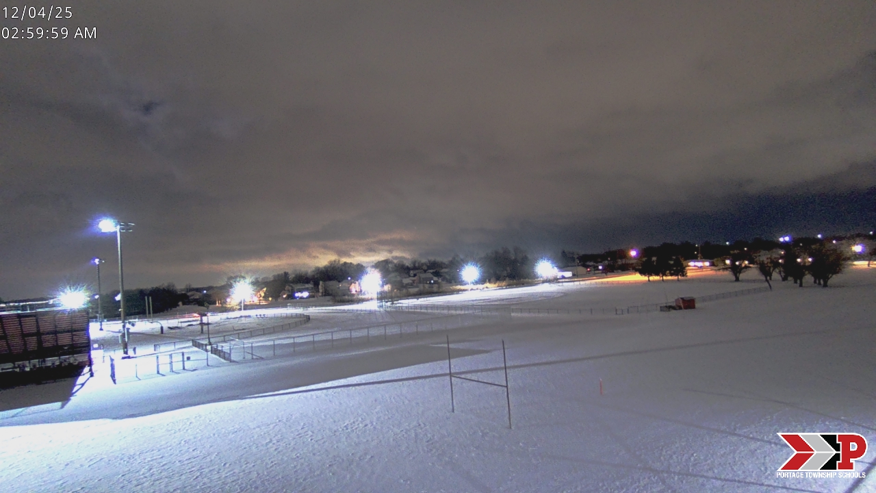 Thumbnail for current weather camera view from Portage Township Schools in Portage, Indiana