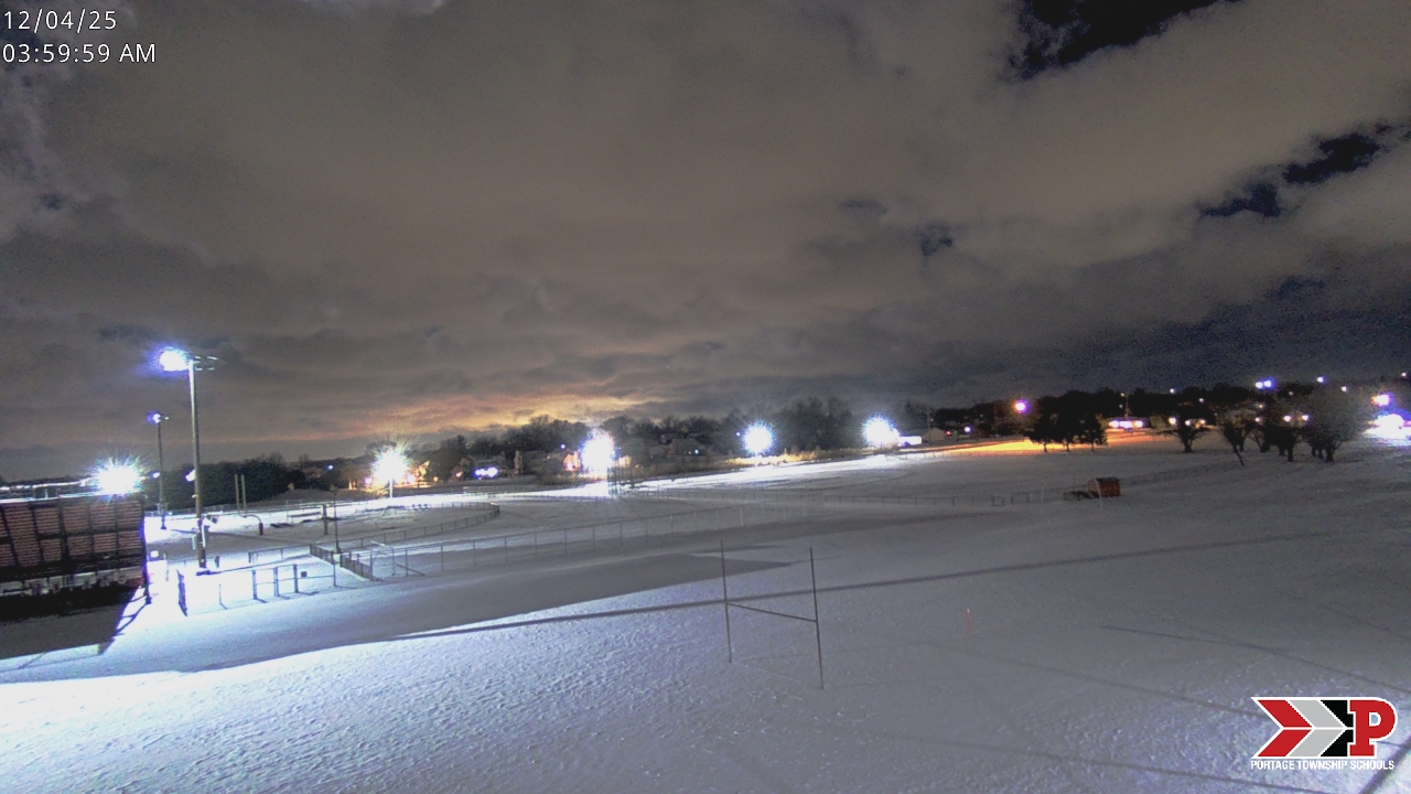 Thumbnail for current weather camera view from Portage Township Schools in Portage, Indiana