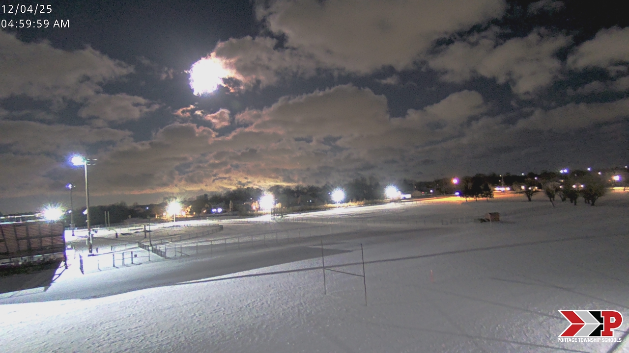 Thumbnail for current weather camera view from Portage Township Schools in Portage, Indiana