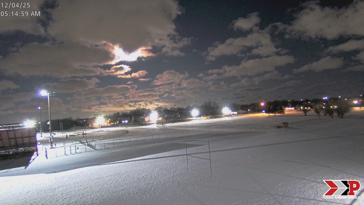 Thumbnail for current weather camera view from Portage Township Schools in Portage, Indiana