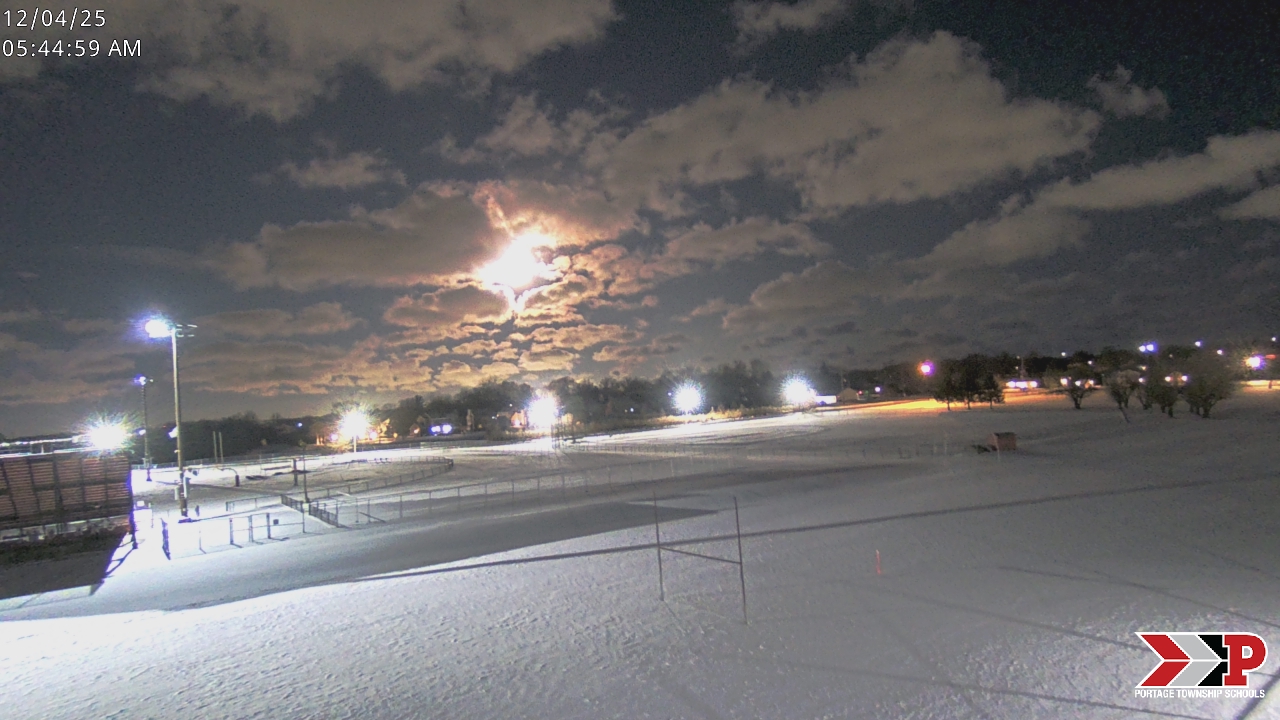 Thumbnail for current weather camera view from Portage Township Schools in Portage, Indiana