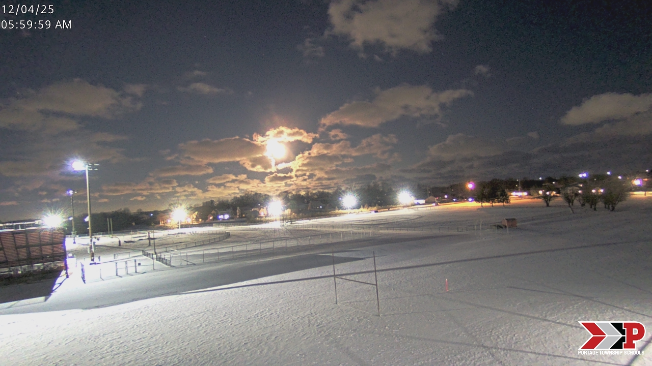 Thumbnail for current weather camera view from Portage Township Schools in Portage, Indiana