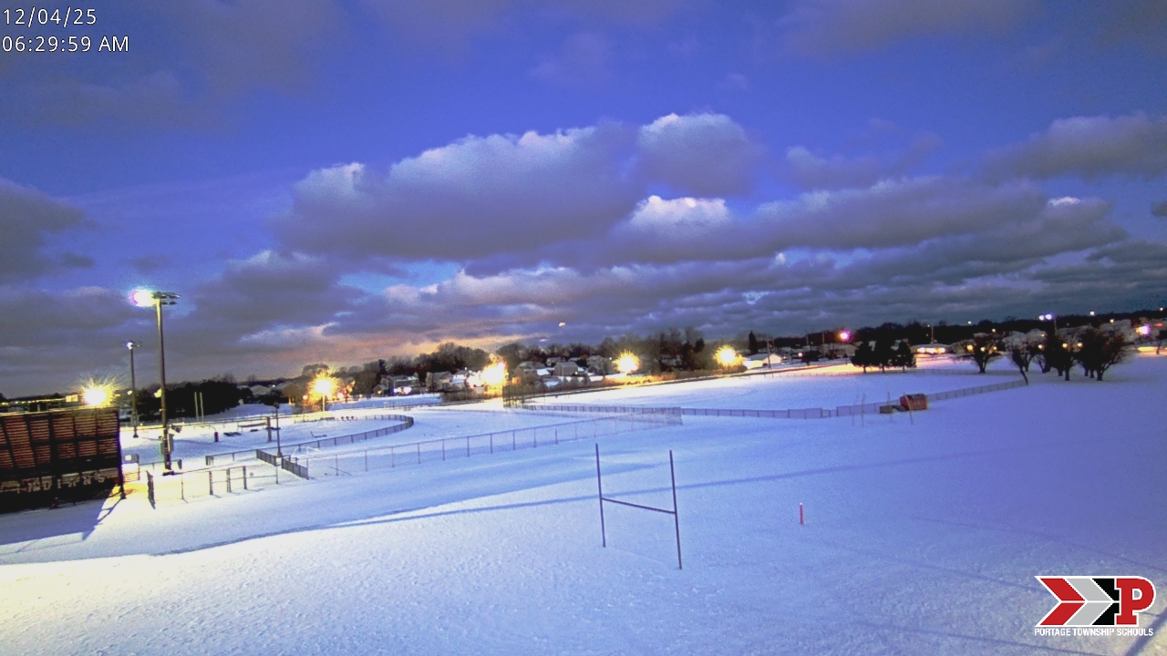 Thumbnail for current weather camera view from Portage Township Schools in Portage, Indiana