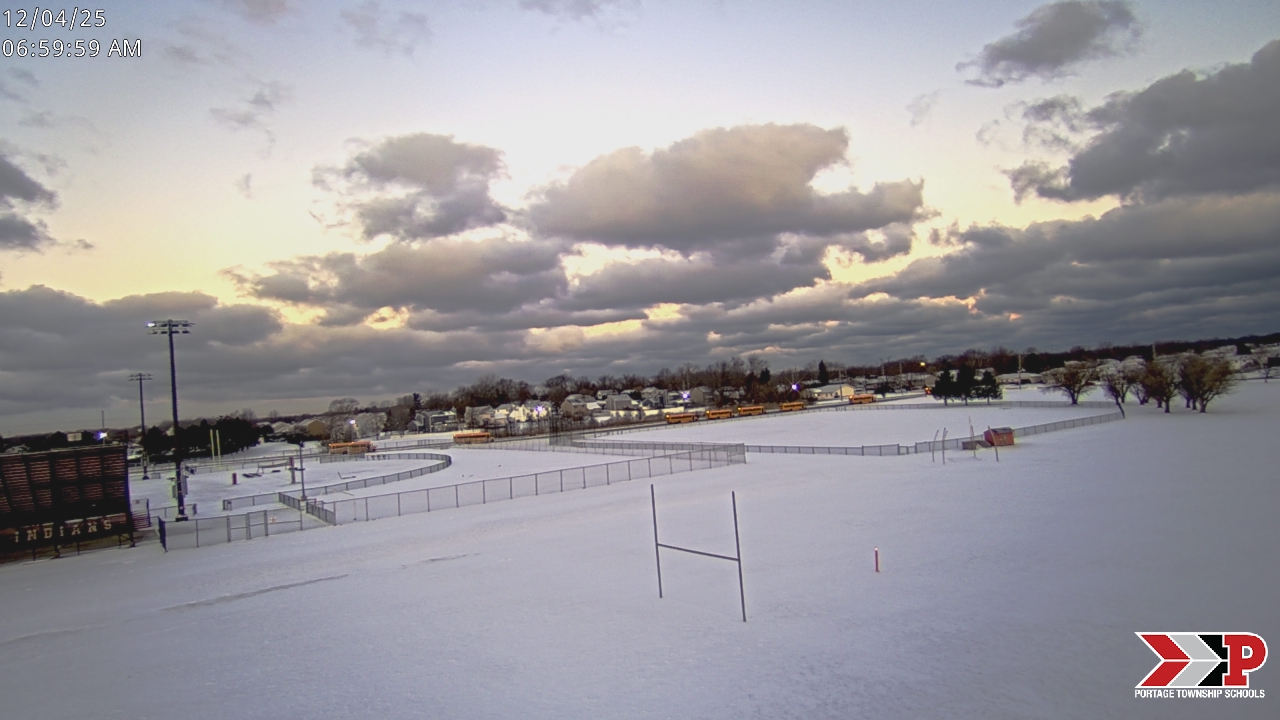 Thumbnail for current weather camera view from Portage Township Schools in Portage, Indiana