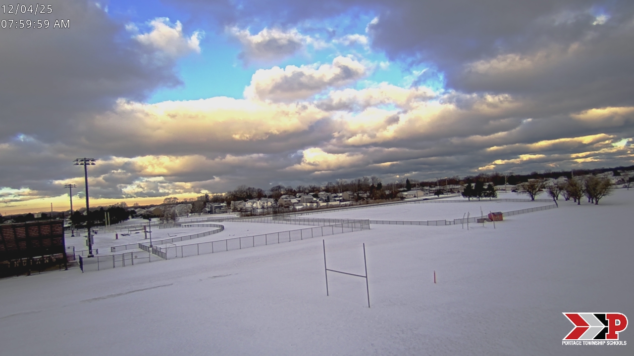 Thumbnail for current weather camera view from Portage Township Schools in Portage, Indiana