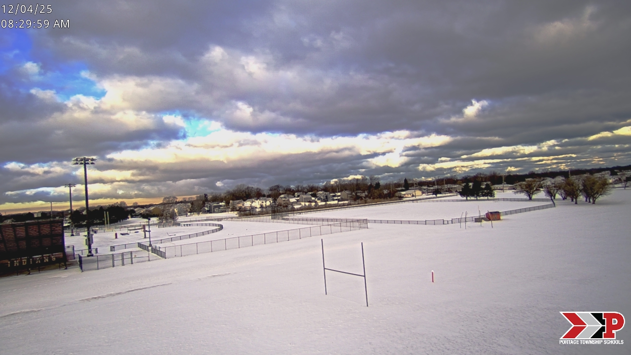 Thumbnail for current weather camera view from Portage Township Schools in Portage, Indiana