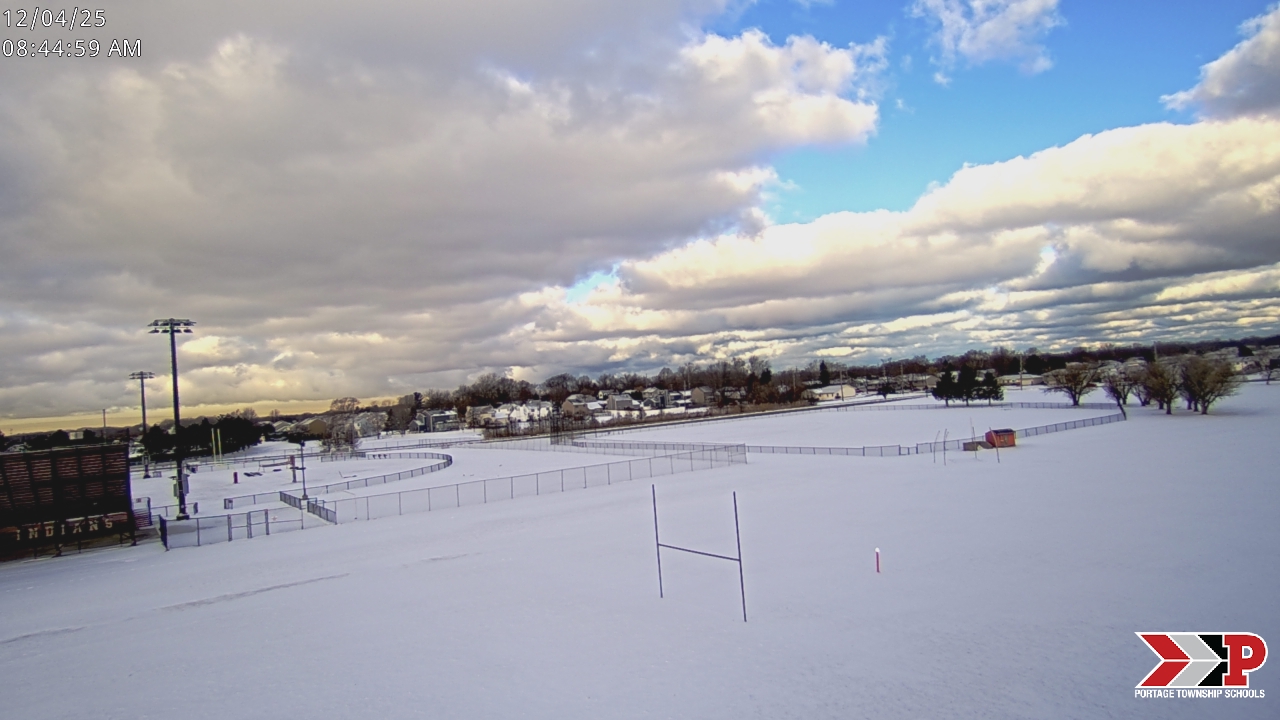 Thumbnail for current weather camera view from Portage Township Schools in Portage, Indiana