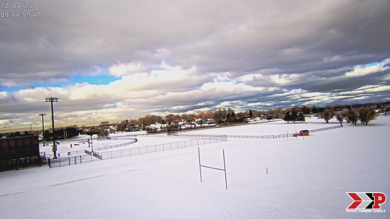 Thumbnail for current weather camera view from Portage Township Schools in Portage, Indiana
