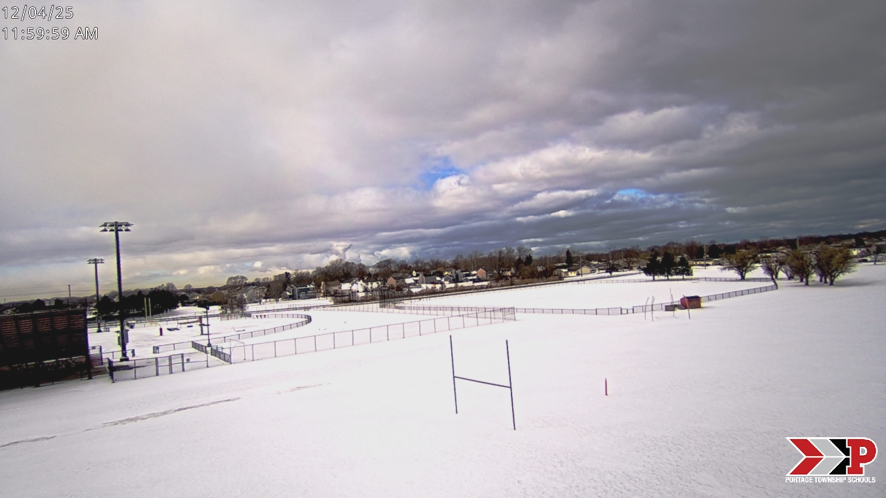 Thumbnail for current weather camera view from Portage Township Schools in Portage, Indiana