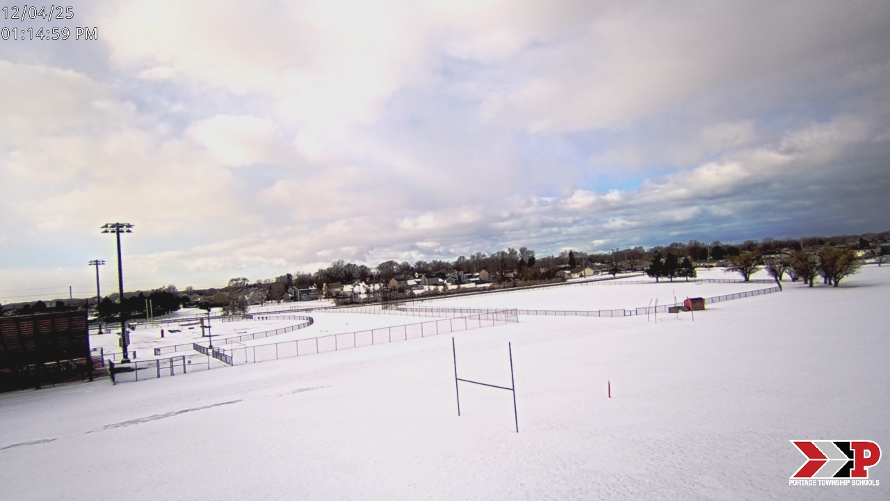 Thumbnail for current weather camera view from Portage Township Schools in Portage, Indiana