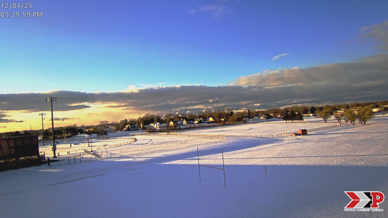 Thumbnail for current weather camera view from Portage Township Schools in Portage, Indiana