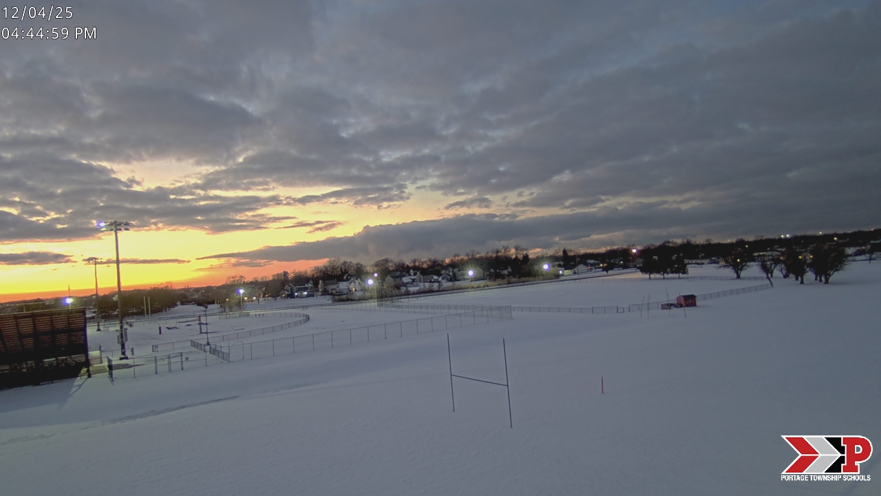 Thumbnail for current weather camera view from Portage Township Schools in Portage, Indiana