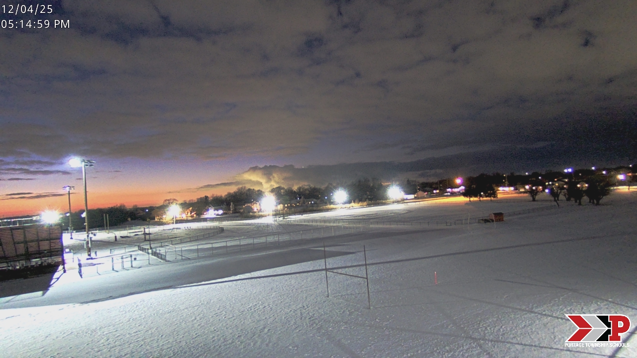 Thumbnail for current weather camera view from Portage Township Schools in Portage, Indiana