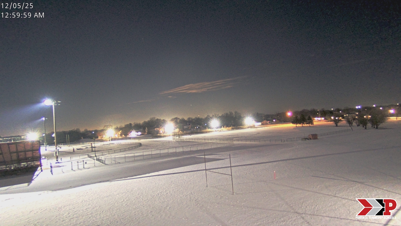 Thumbnail for current weather camera view from Portage Township Schools in Portage, Indiana