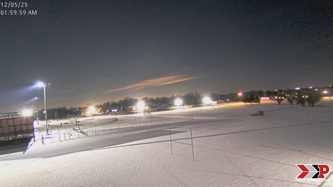 Thumbnail for current weather camera view from Portage Township Schools in Portage, Indiana