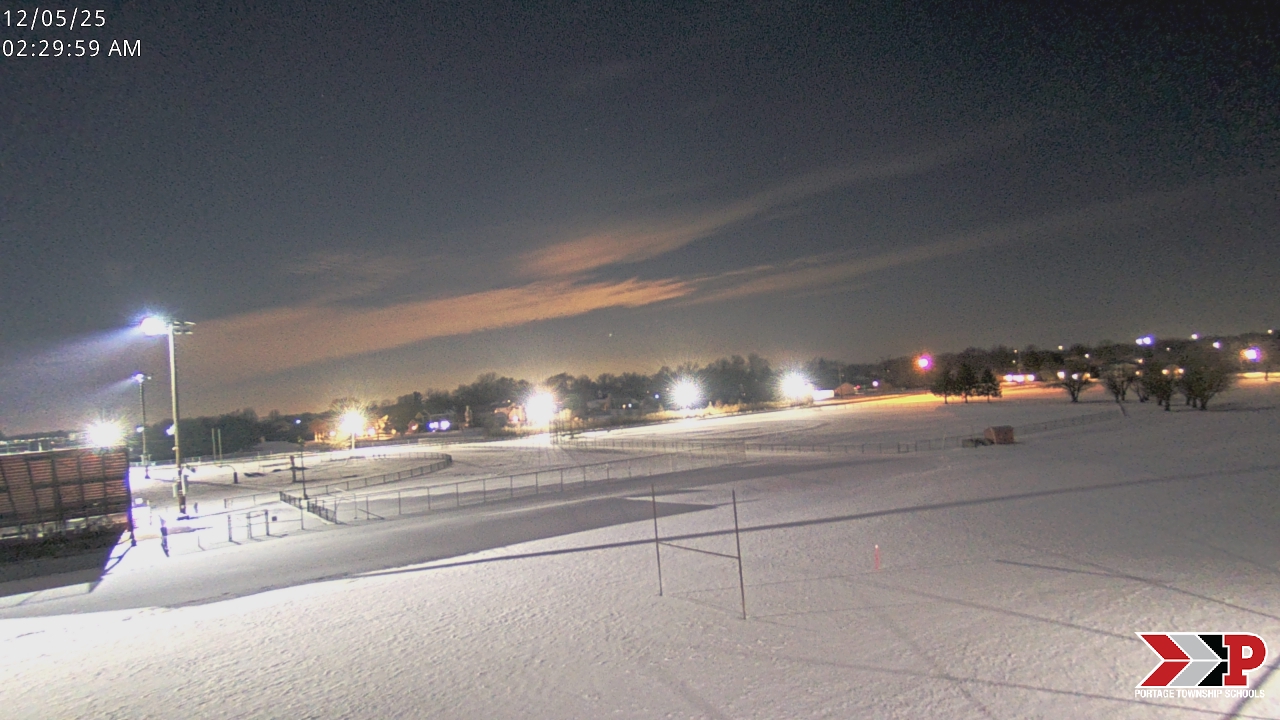 Thumbnail for current weather camera view from Portage Township Schools in Portage, Indiana