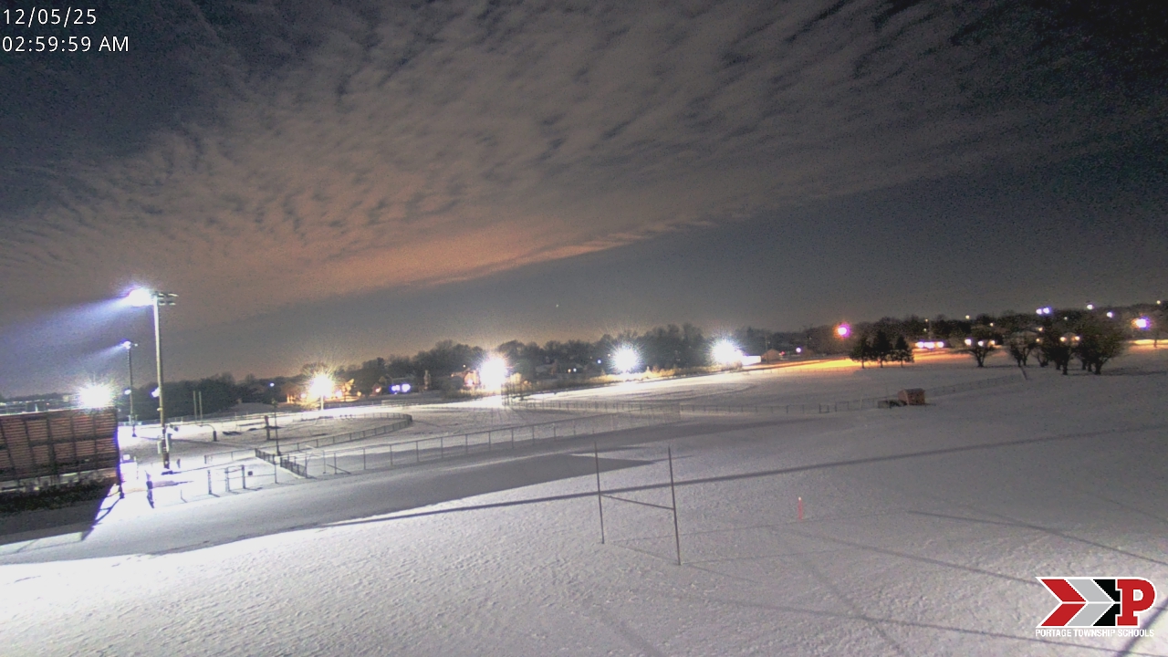 Thumbnail for current weather camera view from Portage Township Schools in Portage, Indiana