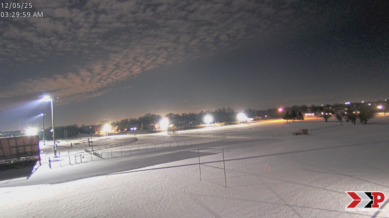 Thumbnail for current weather camera view from Portage Township Schools in Portage, Indiana