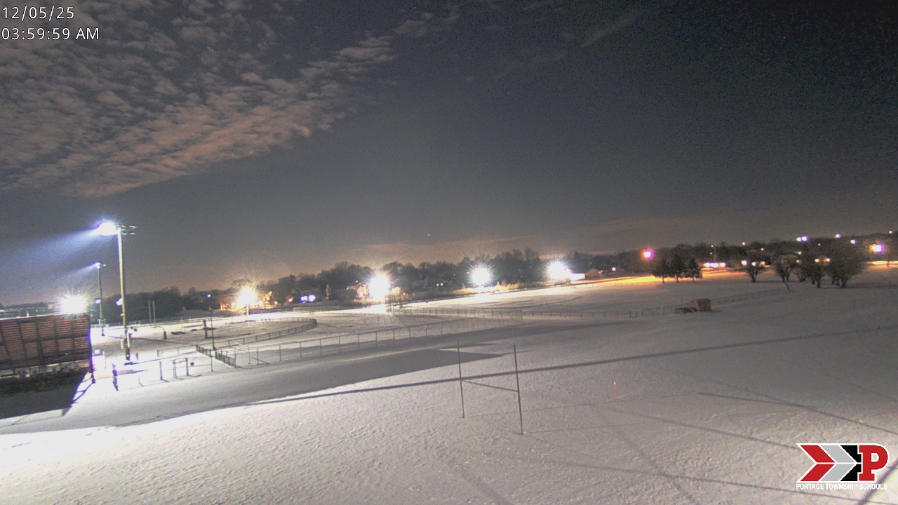 Thumbnail for current weather camera view from Portage Township Schools in Portage, Indiana