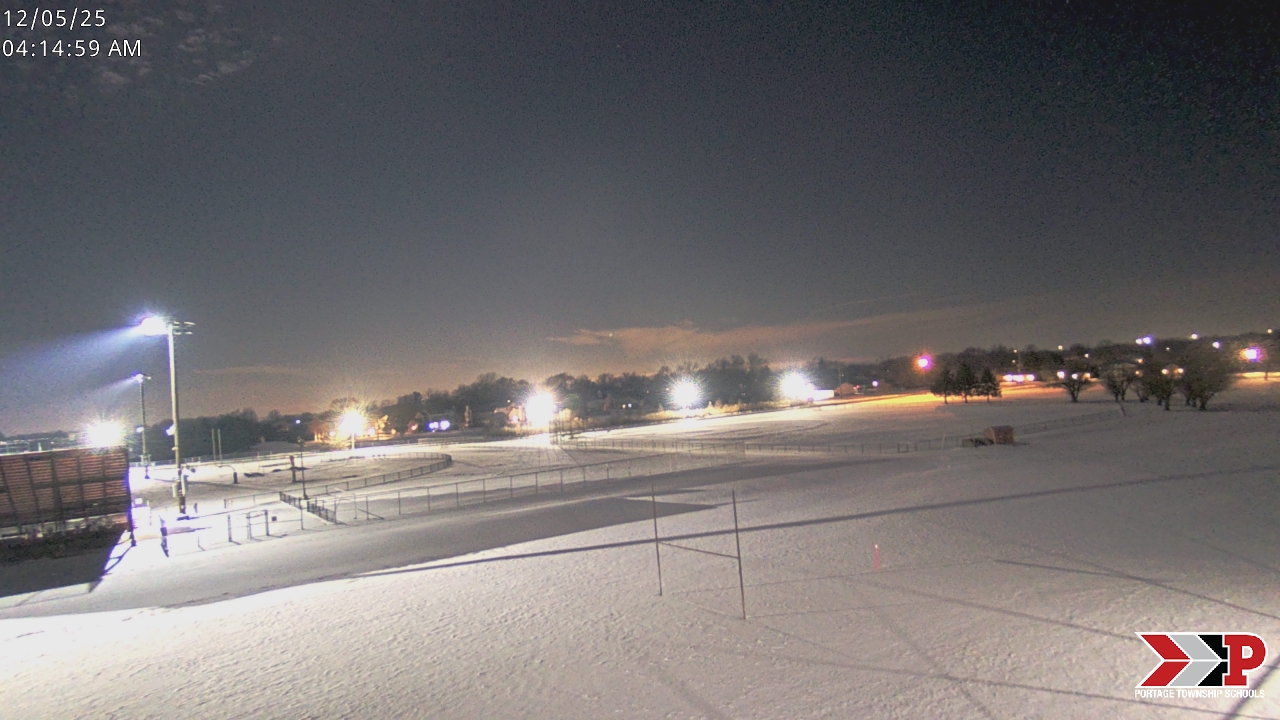Thumbnail for current weather camera view from Portage Township Schools in Portage, Indiana