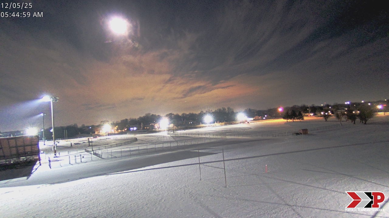 Thumbnail for current weather camera view from Portage Township Schools in Portage, Indiana