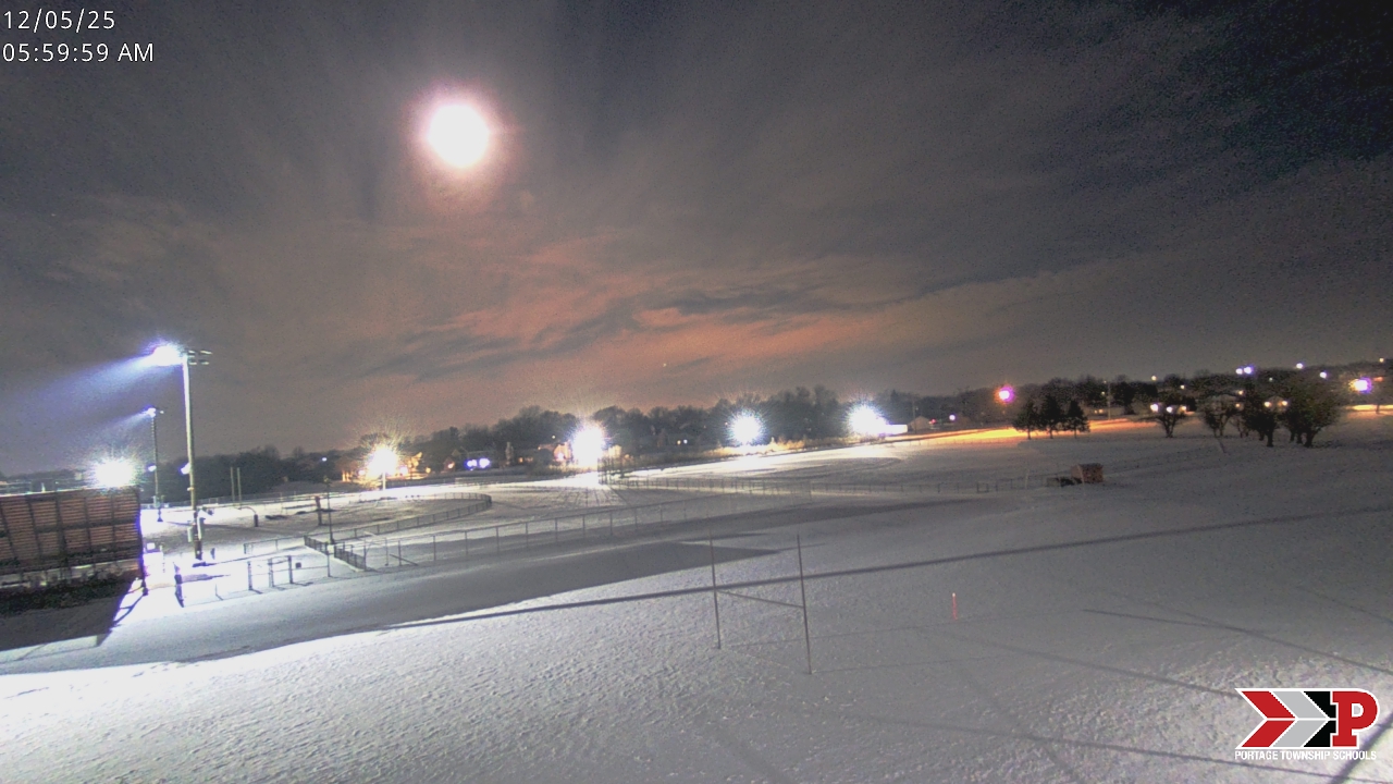 Thumbnail for current weather camera view from Portage Township Schools in Portage, Indiana