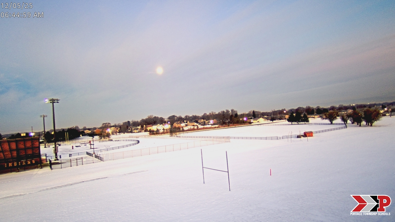 Thumbnail for current weather camera view from Portage Township Schools in Portage, Indiana