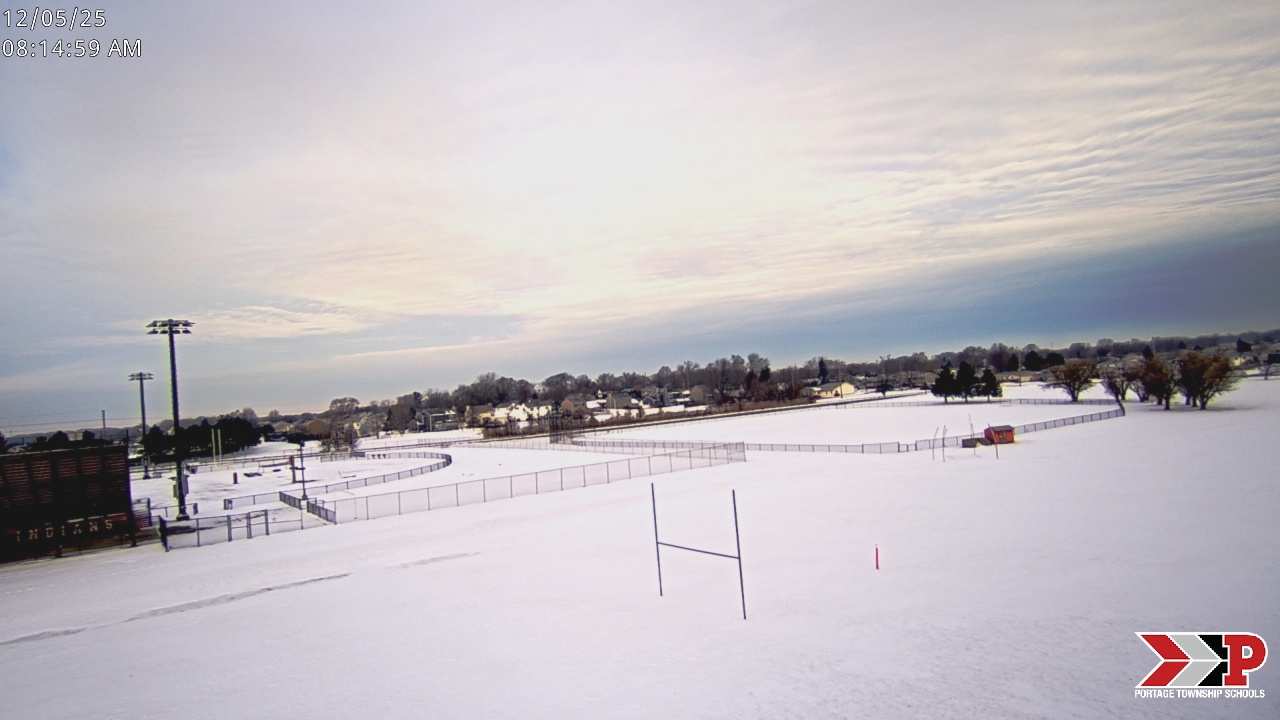 Thumbnail for current weather camera view from Portage Township Schools in Portage, Indiana