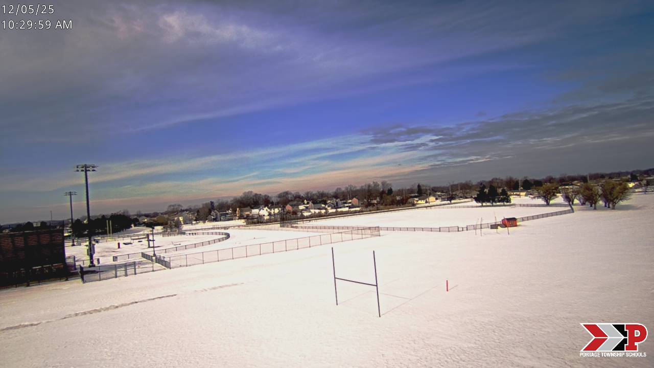 Thumbnail for current weather camera view from Portage Township Schools in Portage, Indiana