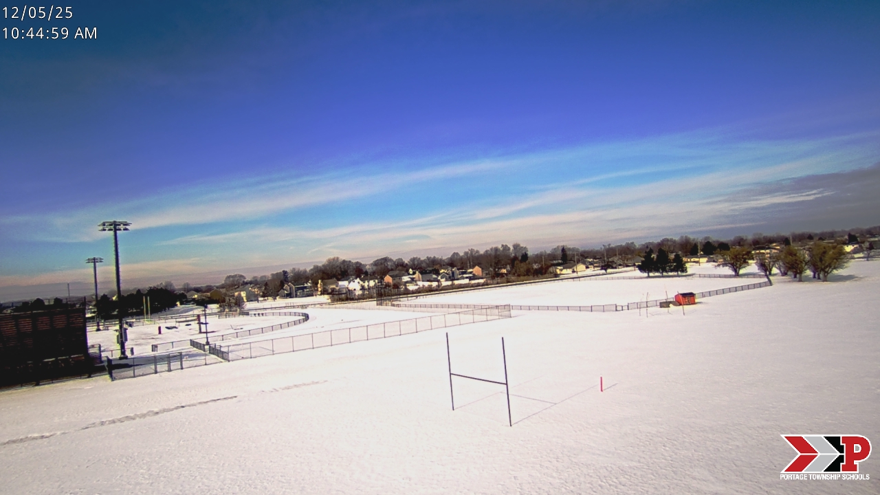 Thumbnail for current weather camera view from Portage Township Schools in Portage, Indiana