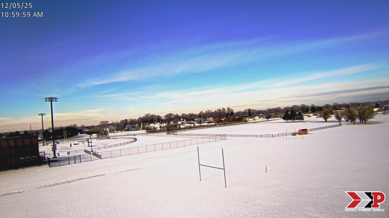 Thumbnail for current weather camera view from Portage Township Schools in Portage, Indiana