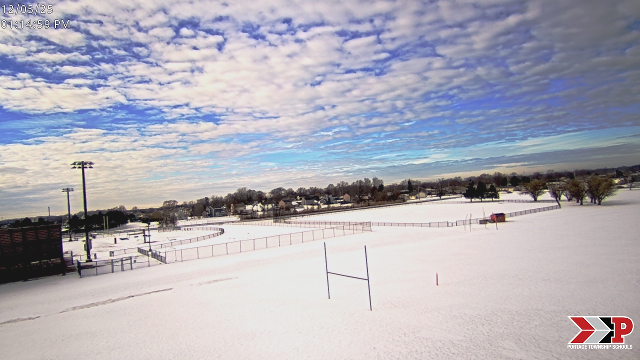 Thumbnail for current weather camera view from Portage Township Schools in Portage, Indiana