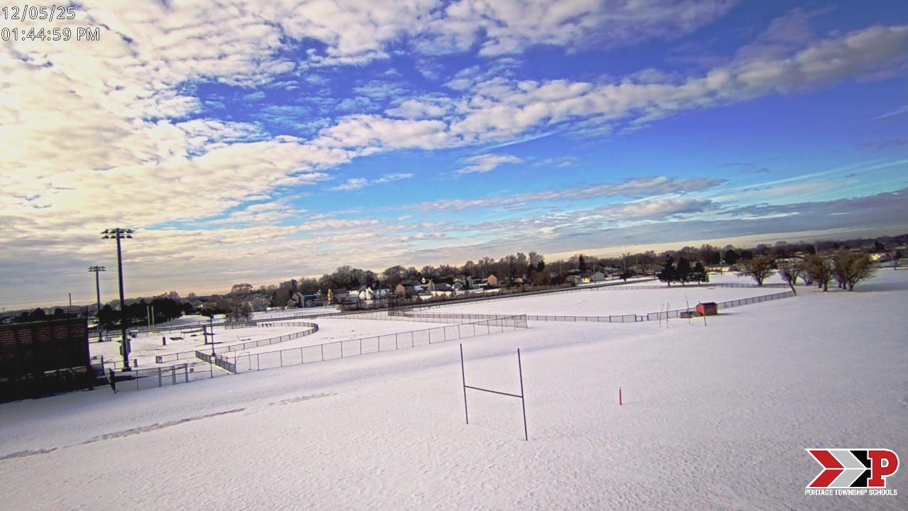 Thumbnail for current weather camera view from Portage Township Schools in Portage, Indiana