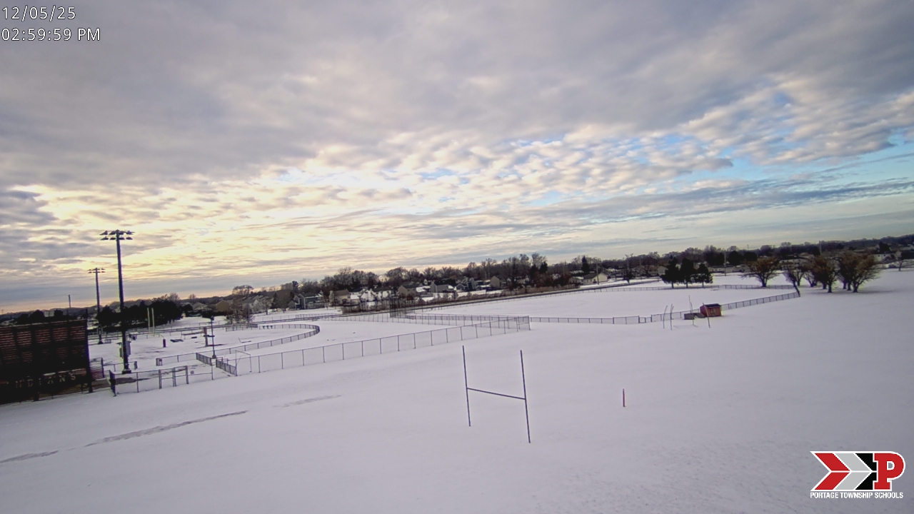 Thumbnail for current weather camera view from Portage Township Schools in Portage, Indiana