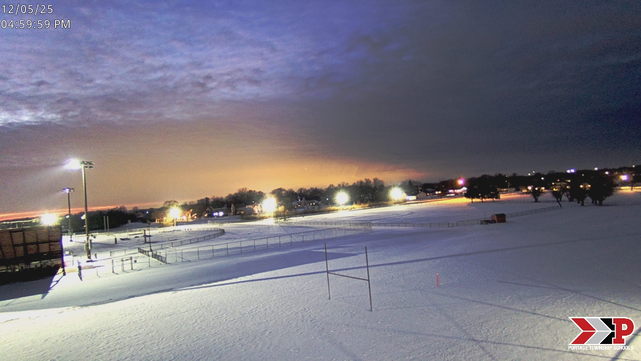 Thumbnail for current weather camera view from Portage Township Schools in Portage, Indiana