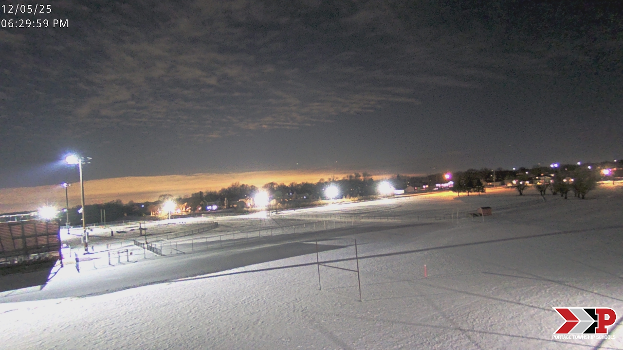Thumbnail for current weather camera view from Portage Township Schools in Portage, Indiana