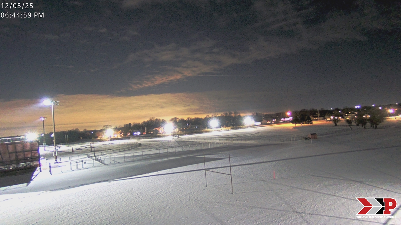 Thumbnail for current weather camera view from Portage Township Schools in Portage, Indiana