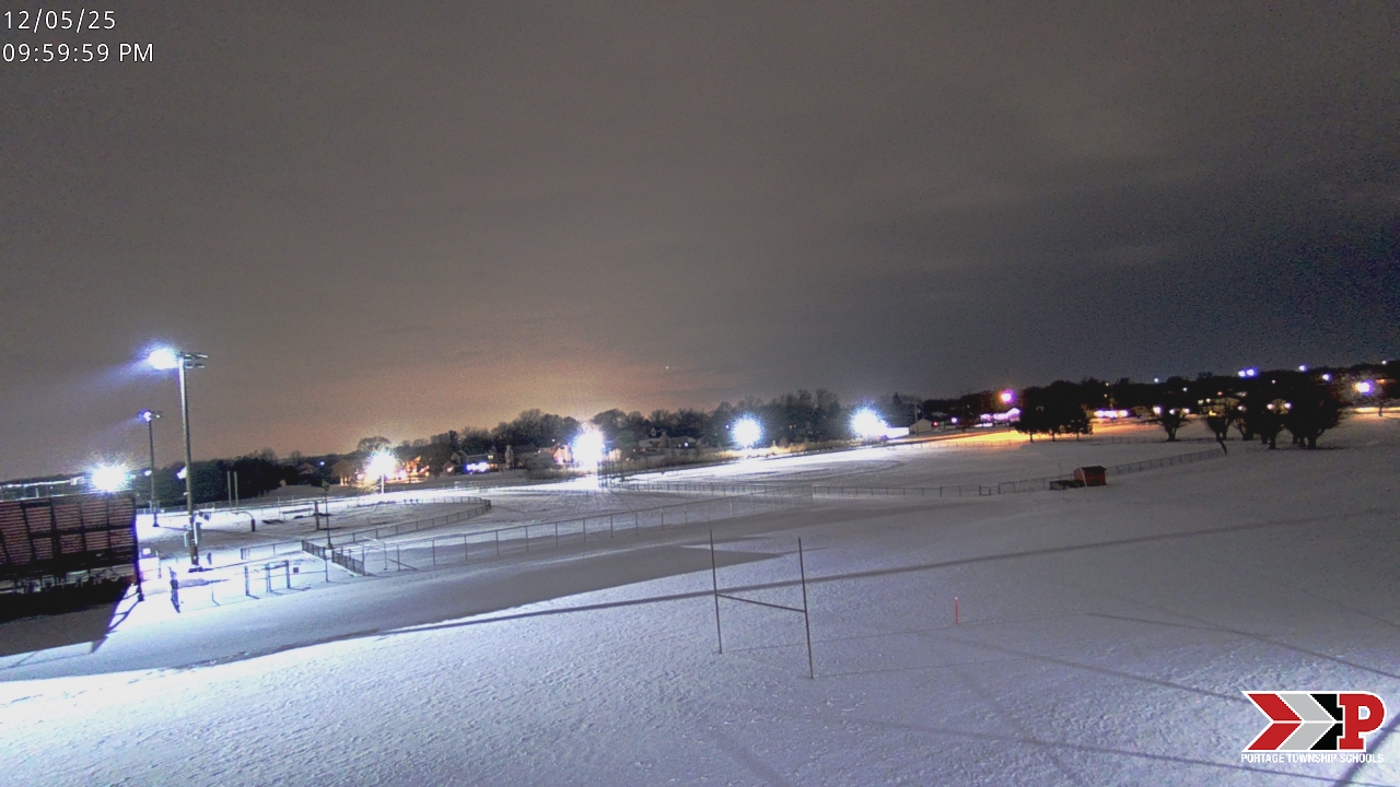 Thumbnail for current weather camera view from Portage Township Schools in Portage, Indiana