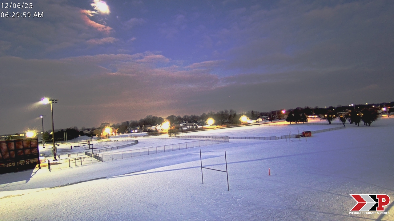 Thumbnail for current weather camera view from Portage Township Schools in Portage, Indiana
