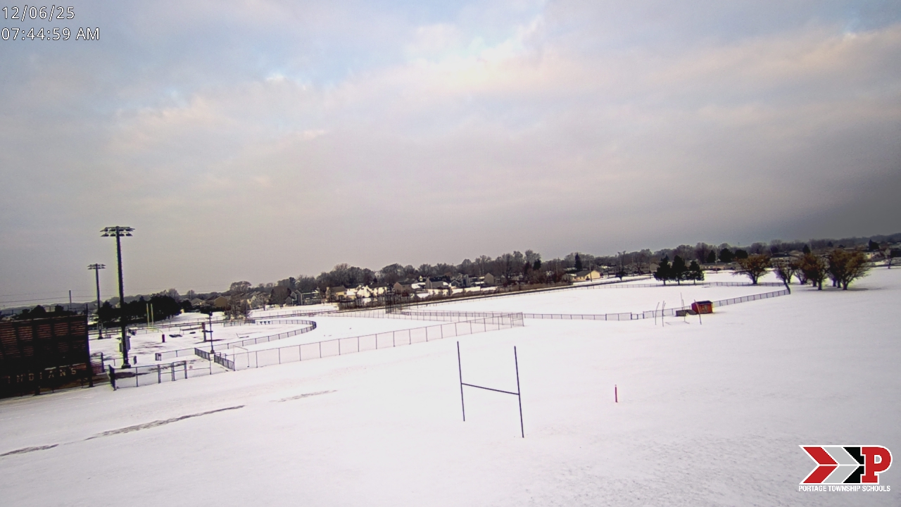 Thumbnail for current weather camera view from Portage Township Schools in Portage, Indiana