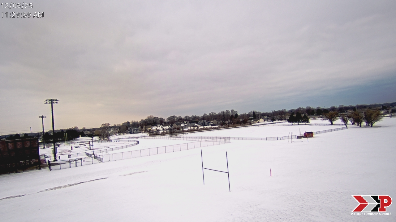 Thumbnail for current weather camera view from Portage Township Schools in Portage, Indiana