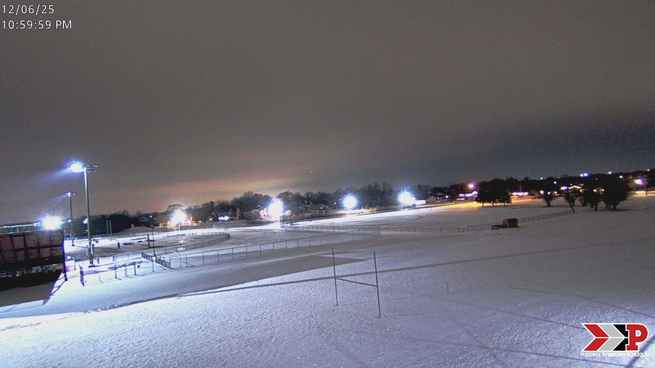 Thumbnail for current weather camera view from Portage Township Schools in Portage, Indiana