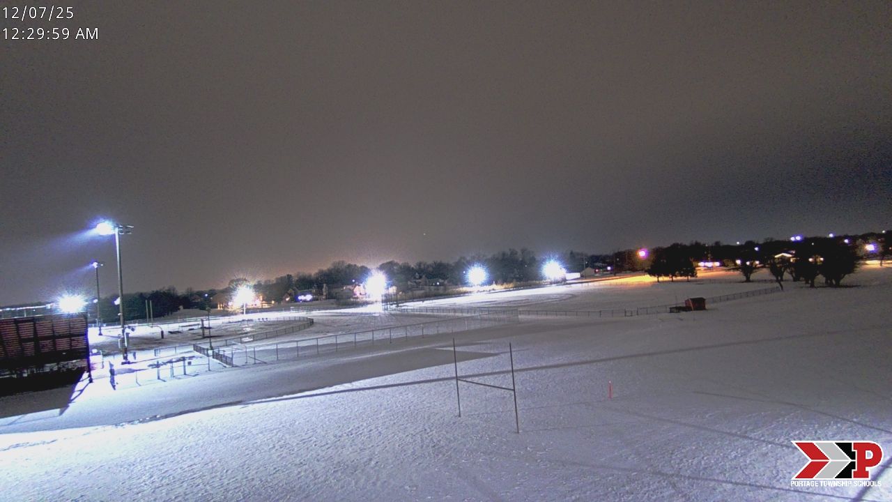 Thumbnail for current weather camera view from Portage Township Schools in Portage, Indiana