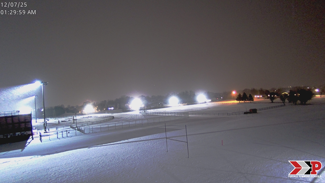 Thumbnail for current weather camera view from Portage Township Schools in Portage, Indiana