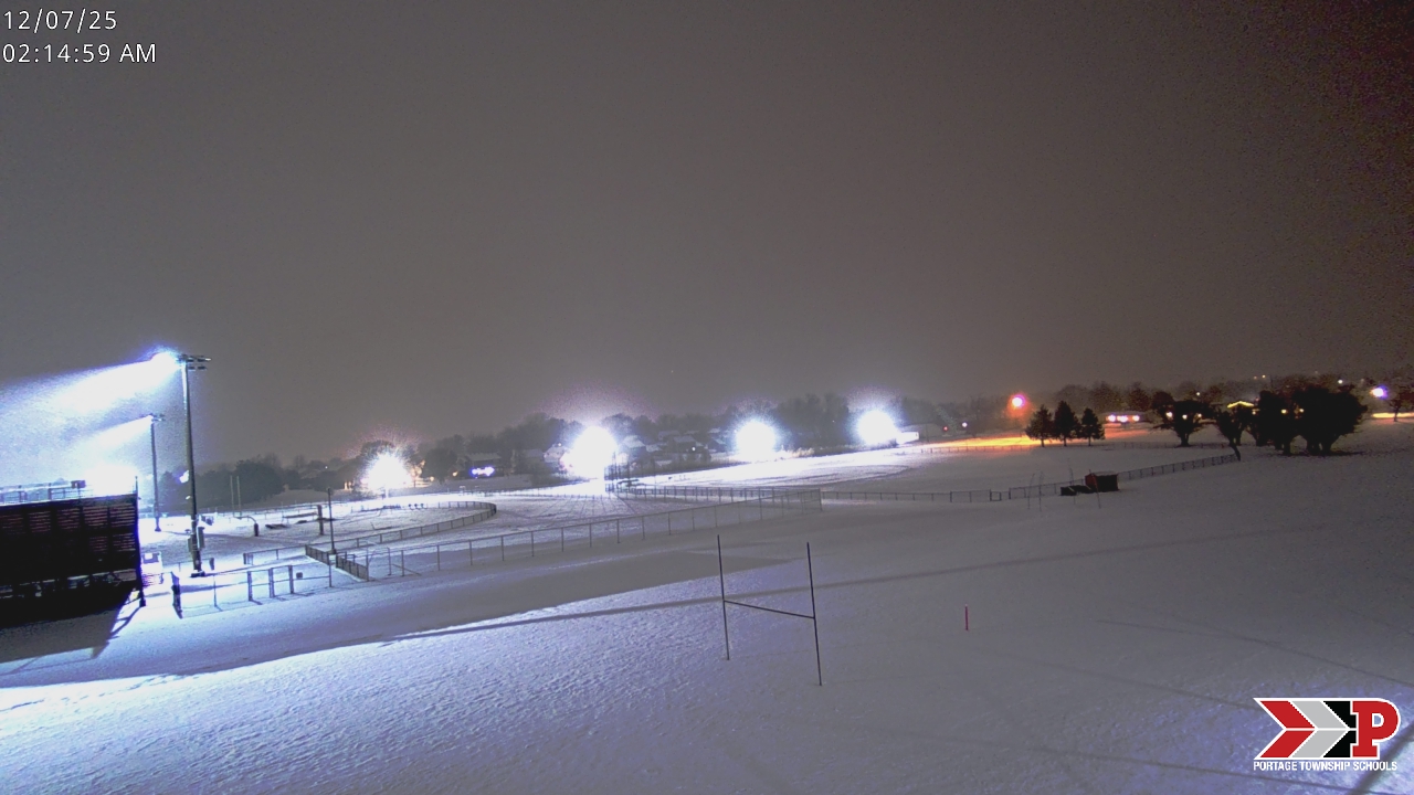 Thumbnail for current weather camera view from Portage Township Schools in Portage, Indiana