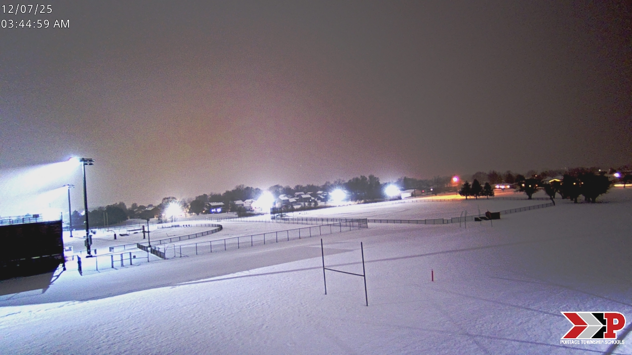 Thumbnail for current weather camera view from Portage Township Schools in Portage, Indiana
